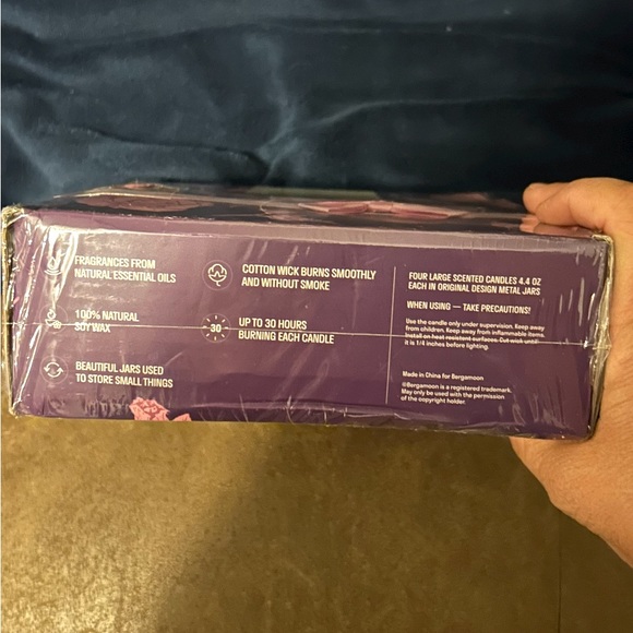 4 Packs of 4.4oz ScentedCandles🕯️Gift🎁Set from Soy WaxEssentialOil 120HBurning - Picture 5 of 8